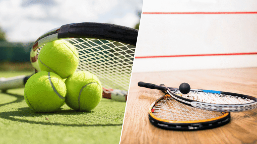 O mnie po godzinach - squash i tenis